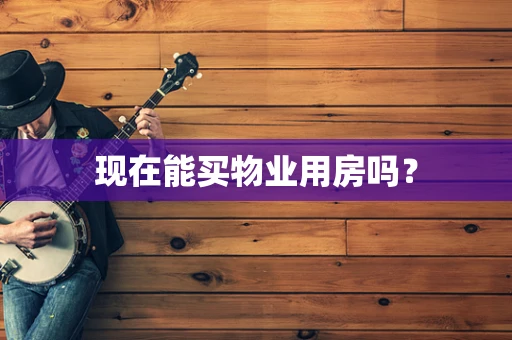现在能买物业用房吗？