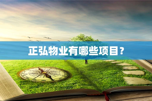 正弘物业有哪些项目？