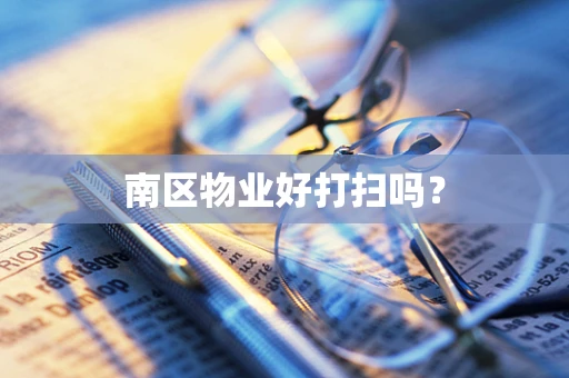 南区物业好打扫吗？