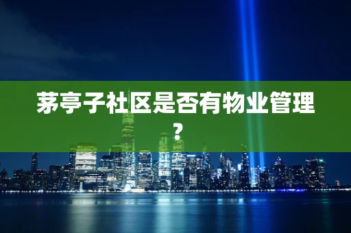茅亭子社区是否有物业管理？