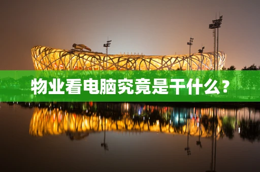 物业看电脑究竟是干什么？