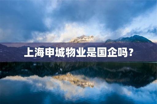 上海申城物业是国企吗？
