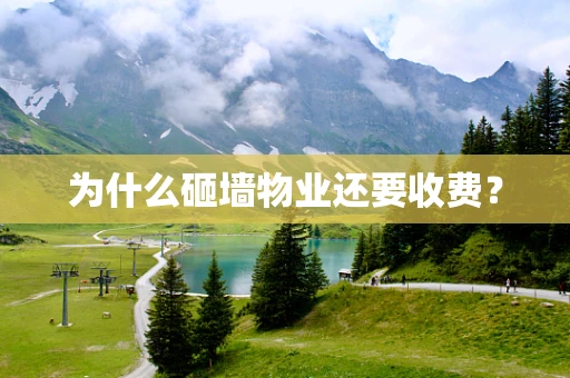 为什么砸墙物业还要收费？