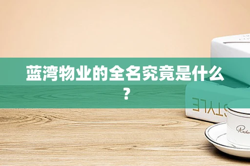 蓝湾物业的全名究竟是什么？