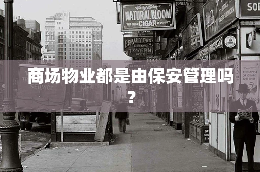 商场物业都是由保安管理吗？