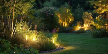 物业绿化适合用什么颜色的灯光？