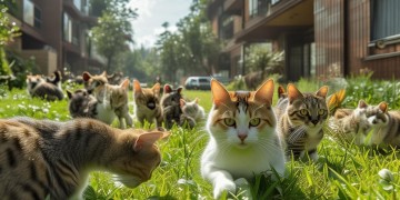 小区里猫叫物业到底管不管？