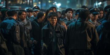 回家被物业围殴，这违法吗？