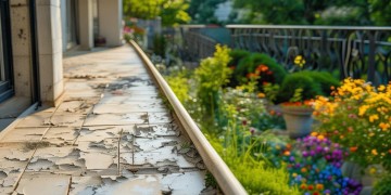 阳台损坏该物业维修吗？