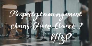 物业会打扫楼层吗？为什么？