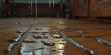 屋内下雨漏水该找物业吗？