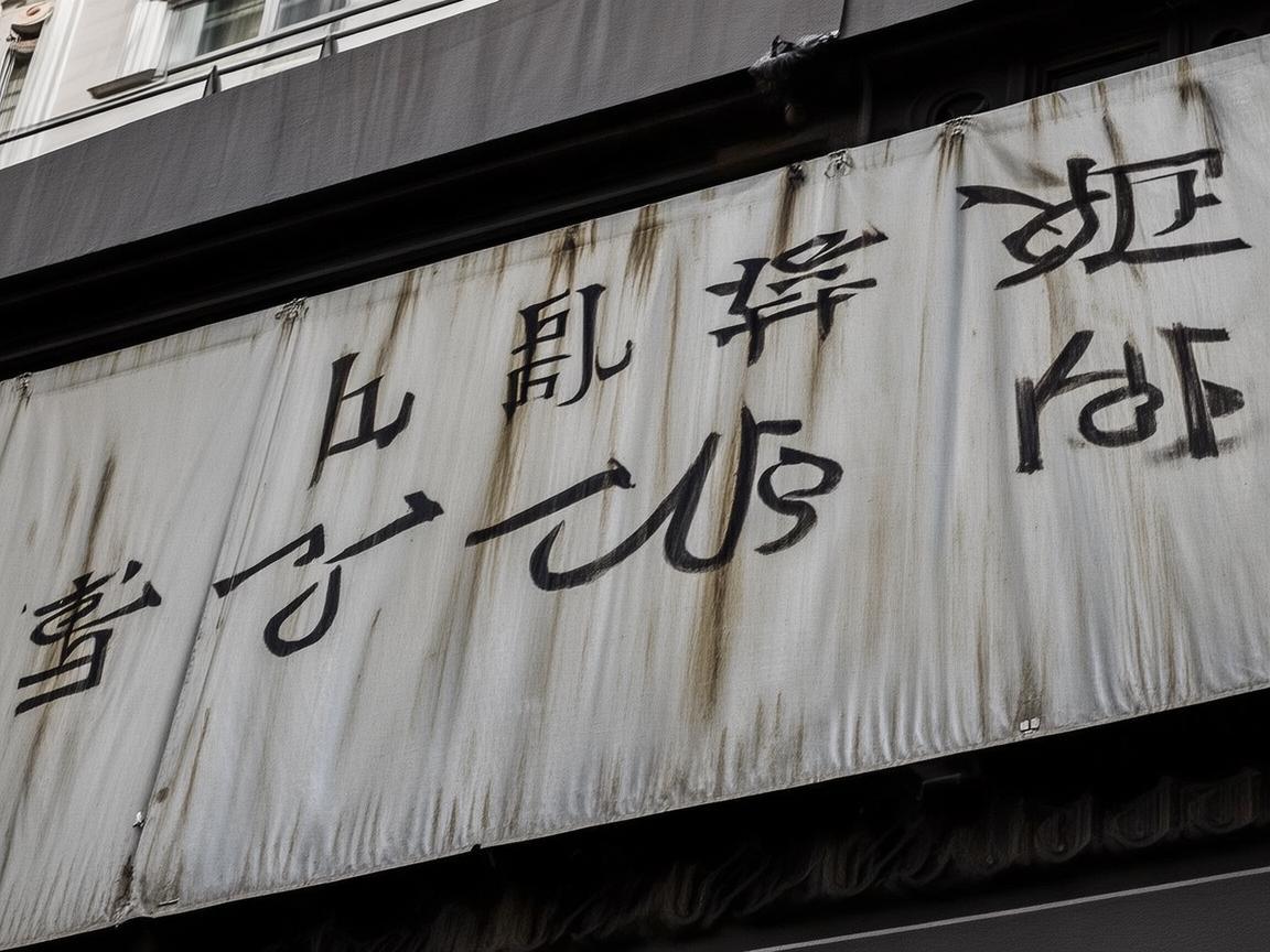 挂上去的条幅物业有权拆除吗？